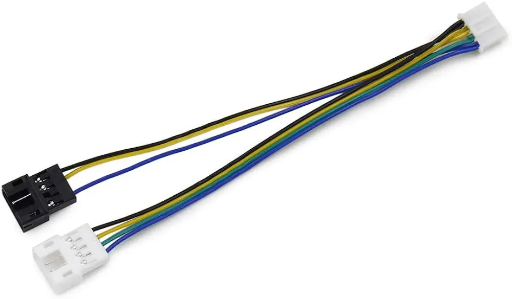 EXTENSION FAN 4 PIN M TO 2 X FAN 4 PIN